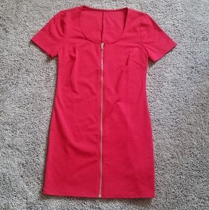 2 for $20! Red zipper dress